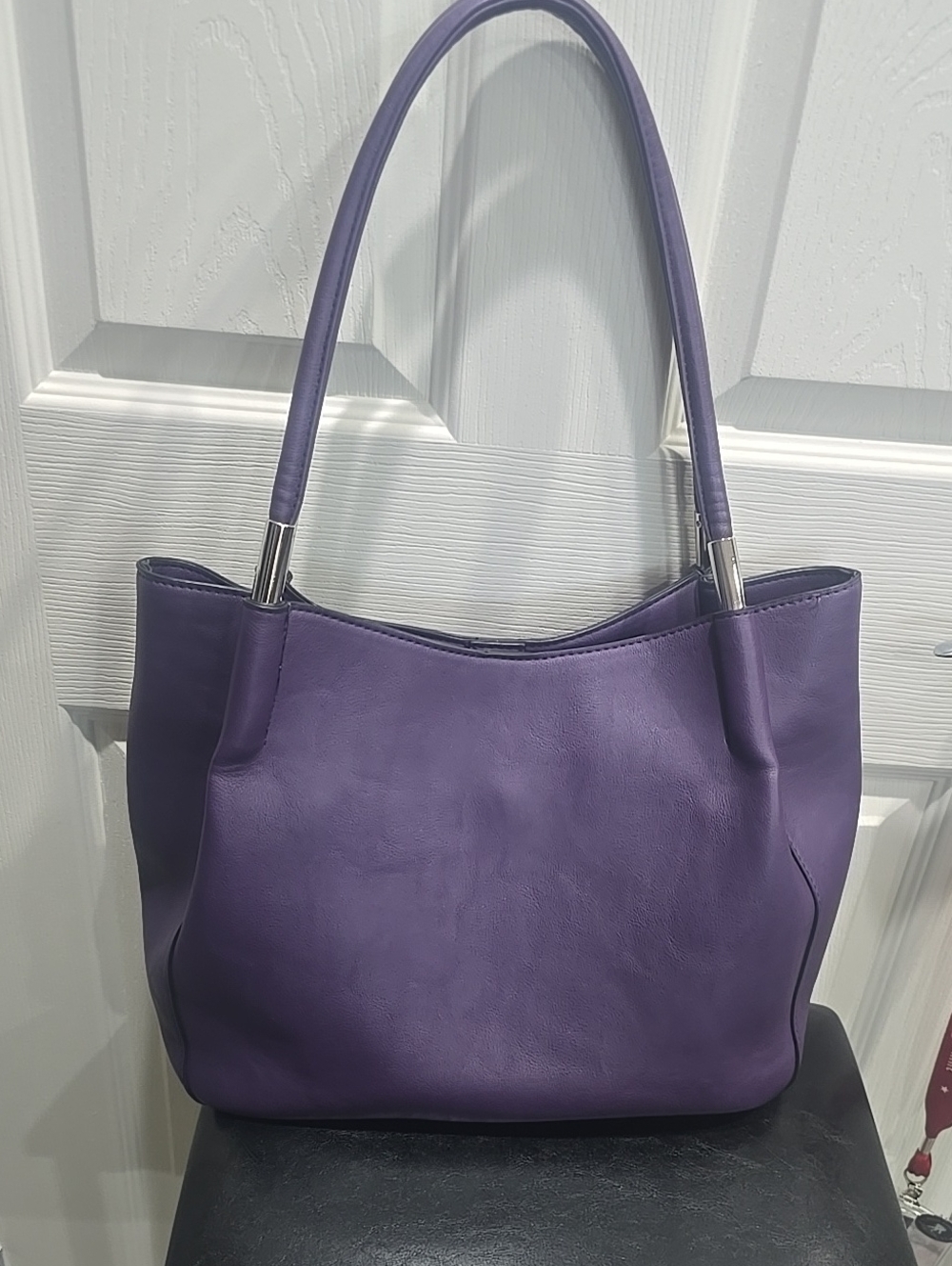 Alfani Purple  Tote Bag